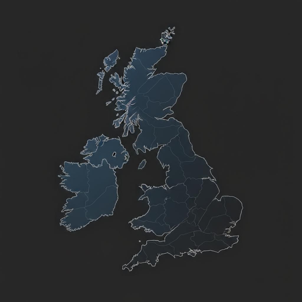 United Kingdom map